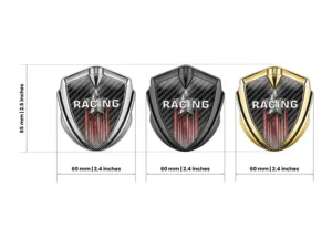 Auto Marca Badge Universale Lucido Metallico Marchio